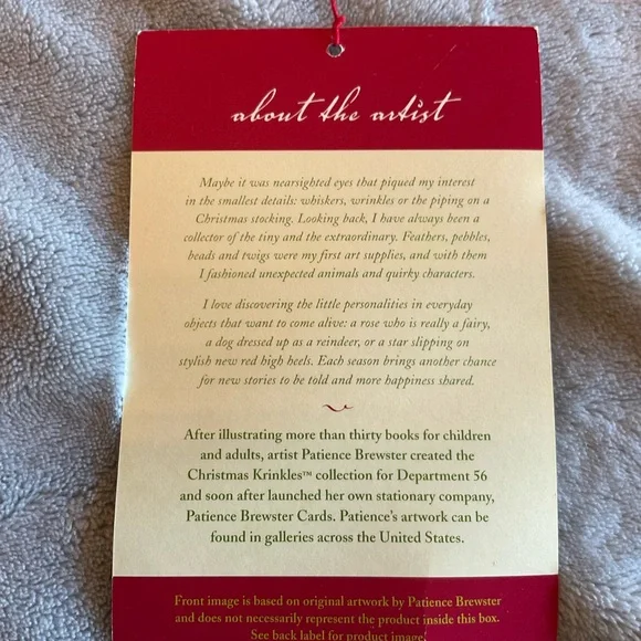 Patience Brewster Christmas Krinkles Alligator Candle Holder for Dept. 56 - Picture 11 of 13